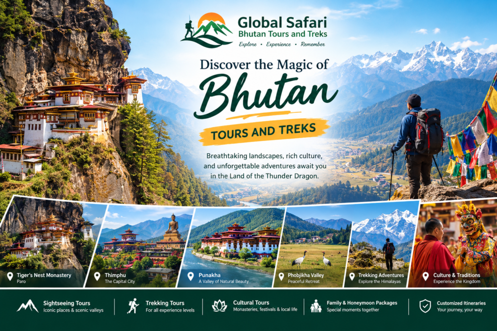 Tiger’s Nest Monastery in Paro, Bhutan